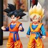 4 Pcs/Set 18-20cm Middle Size Dragon Ball Figure Super Saiyan Son Goku Torankusu Trunks Goten Figurine Model Dolls