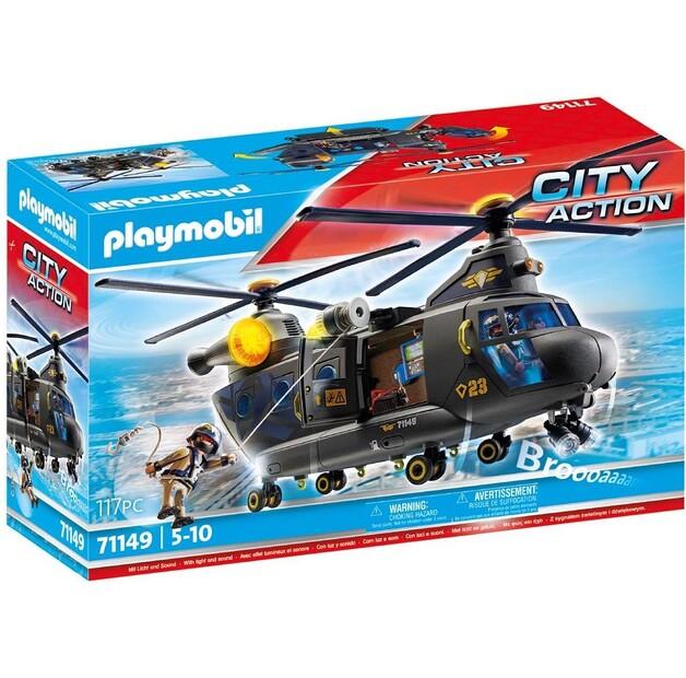 Playmobil 71149 City Action Rescue Helicopter Constructor