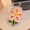 1Pc 22x24cm Coral Fleece Money Flower Hand Towel Hanging Kitchen Bathroom Water Absorption Quick Drying Wiping Towel