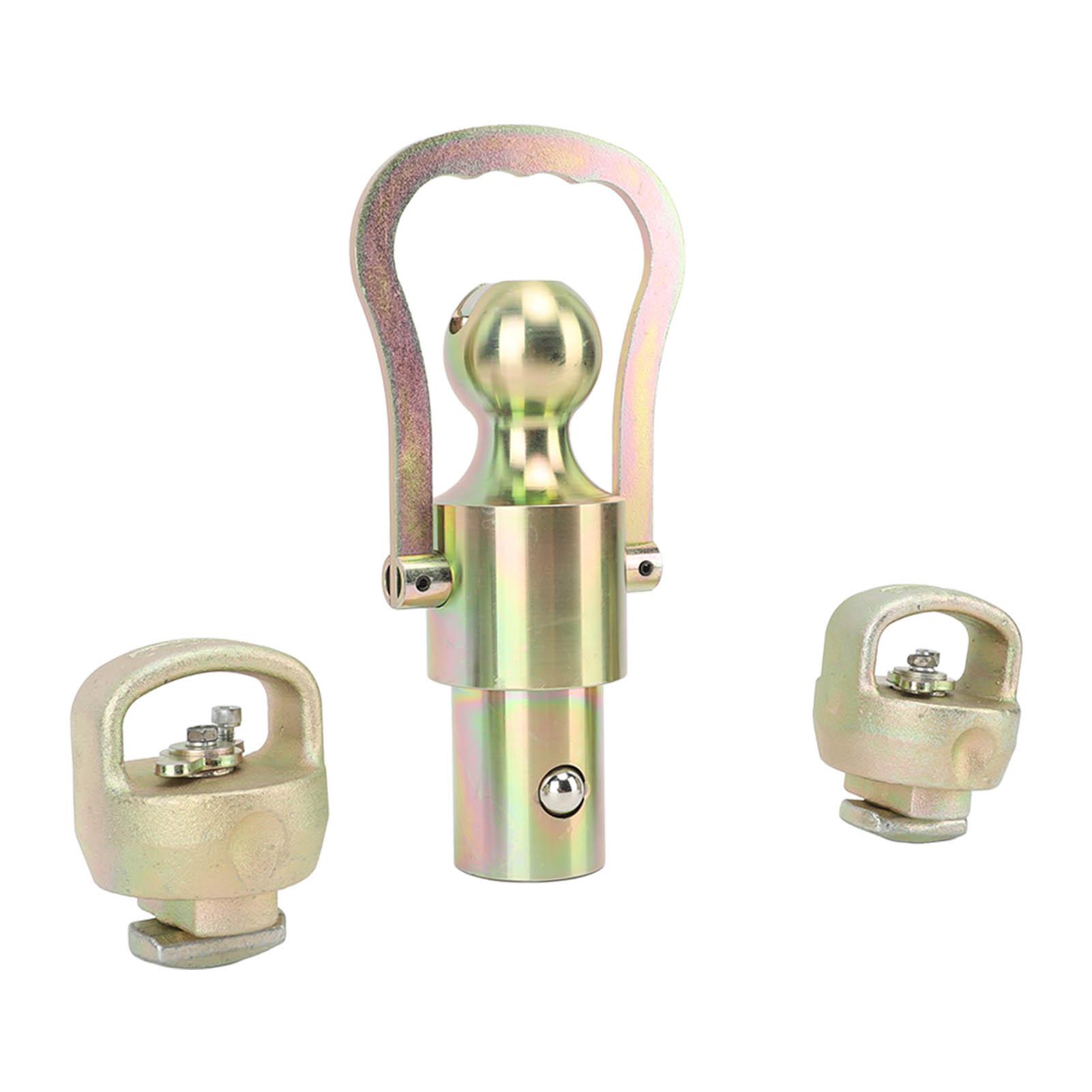 

Gooseneck Ball Hitch Kit GNXA2062 Stainless Steel Safe Reliable Rugged Gooseneck Ball Safety Chain Kit For Trucks