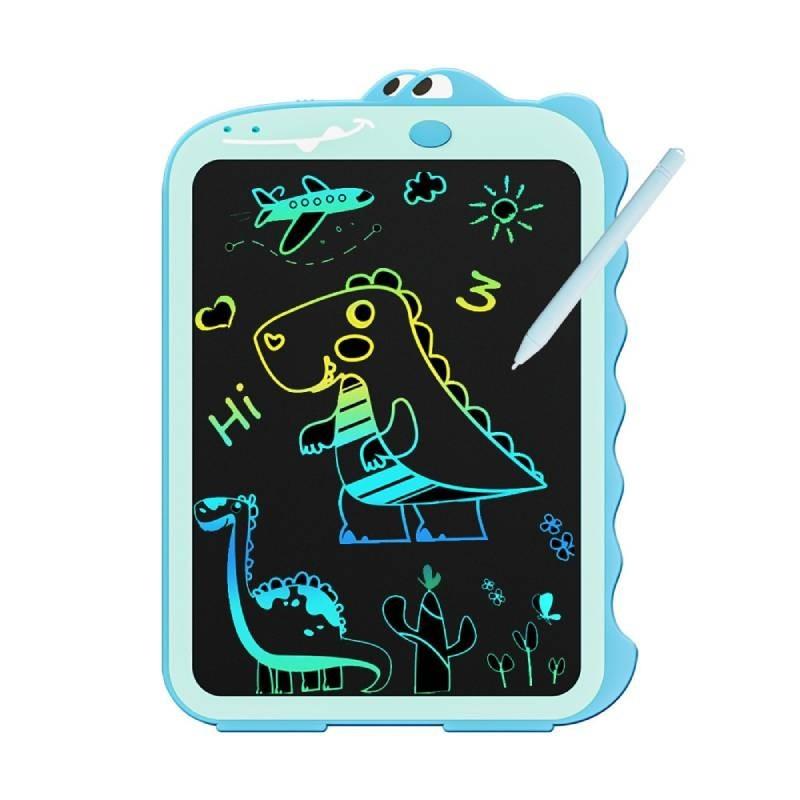 Colorful 10-inch Cartoon Dinosaur Unicorn Graffiti Educational Lcd Writing Tablet For Kids