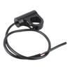 22mm Motorcycle Handlebar Mount Switch Push Button Headlight Brake Fog Lights ON OFF Blue Ray Version