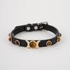 Haustierhalsband mit Zugring Verstellbar Erstickungssicher Bissfest Bruchfest Tigerauge