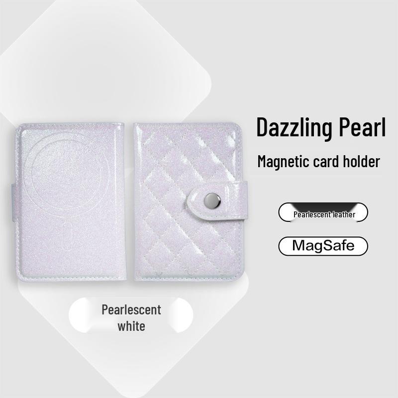 

Magnetic Flip Wallet Stand & Card Holder for Phone