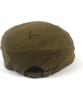 Simple Linen Khaki Hunting Cap Beret