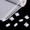 White Blinds Pull Bead Connector Curtain Accessories Curtain Repair Parts Curtain Chain Connector