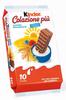 Bolos esponjosos com creme de cacau italiano Ferrero Kinder Colazione Piu 290g