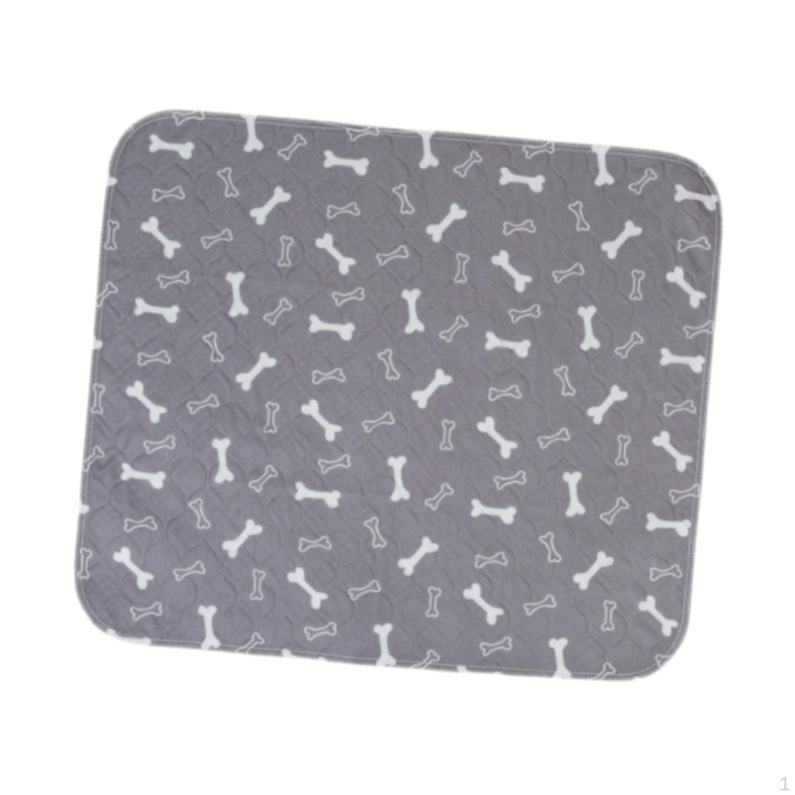 

Пелюшка для навчання собак, багаторазовий килимок для домашніх тварин, водонепроникне рішення для туалету, манеж та клітка S сірий