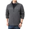 Men's Plus Size Quick-Dry Fleece-Lined Autumn Jacket (Model 5730)