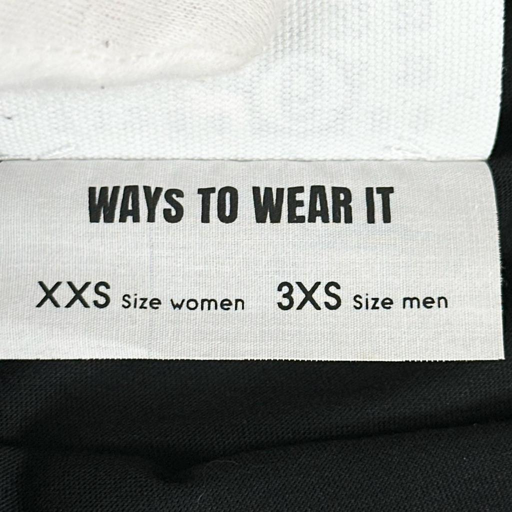 MM6 Maison Margiela Number motif S52GC0336 Short sleeve T-shirt black Women XXS Genuine used