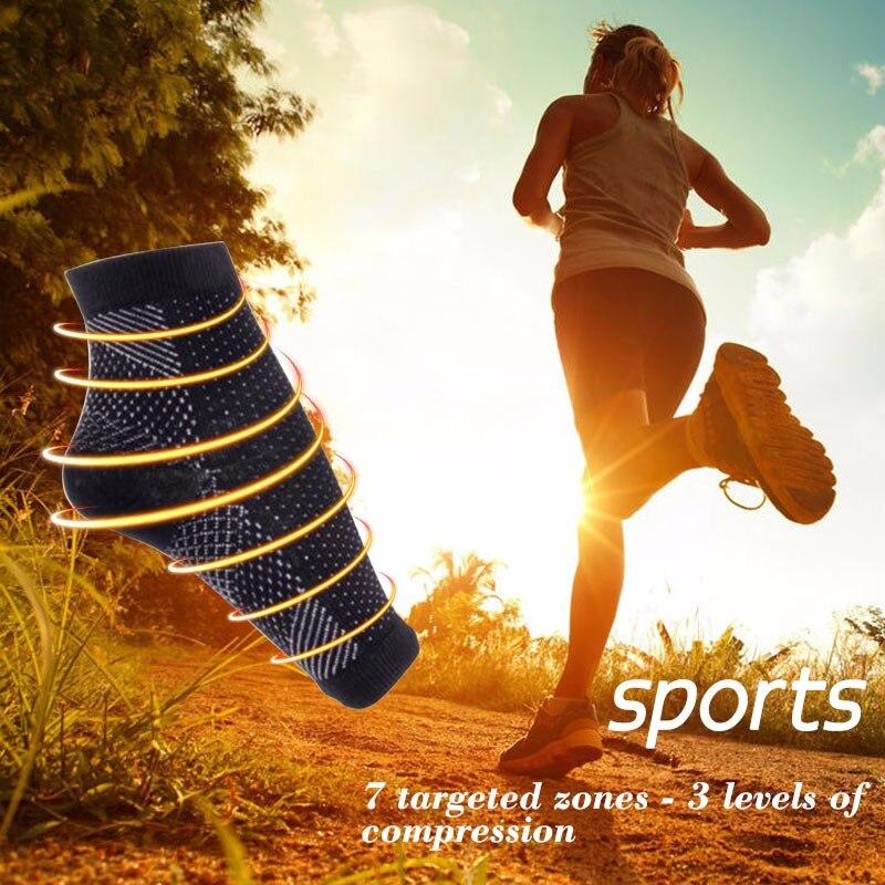 Comfort Foot Anti Fatigue Women Compression Socks Sleeve Elastic Men Socks Women Relieve Swell Ankle Sokken Compression Socks