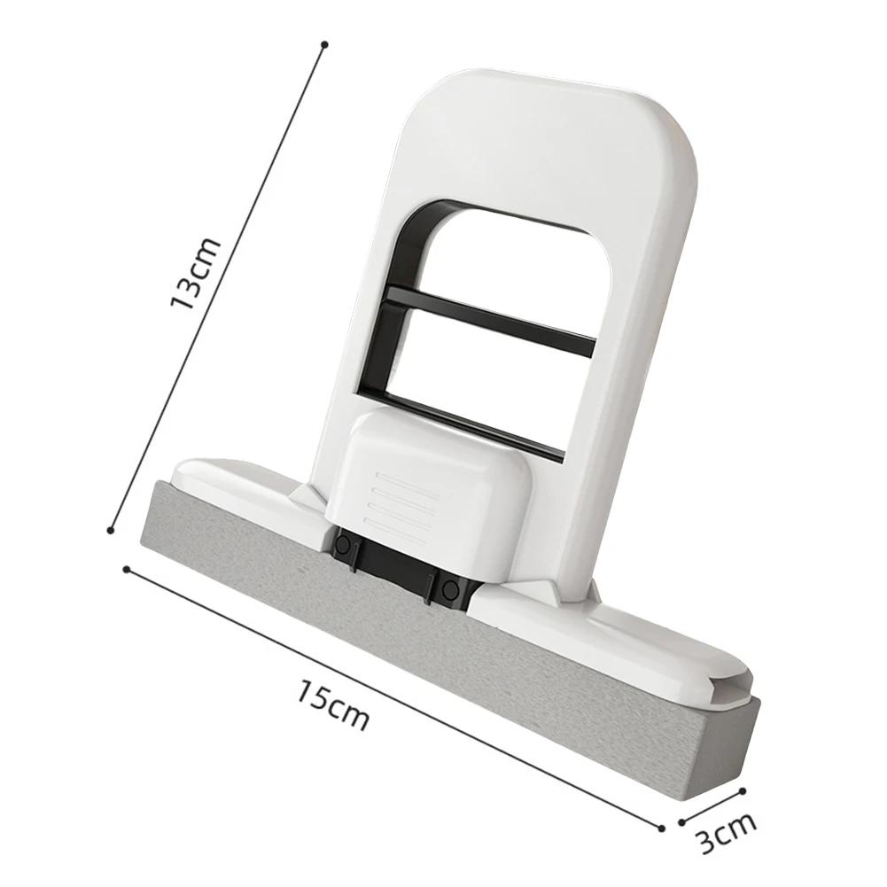 Multifunktionaler Handmopp Mini Faltbarer Tischmopp Freihändiges Waschen Schwammmopp Reinigungswerkzeuge für Schreibtisch Boden Fenster Auto