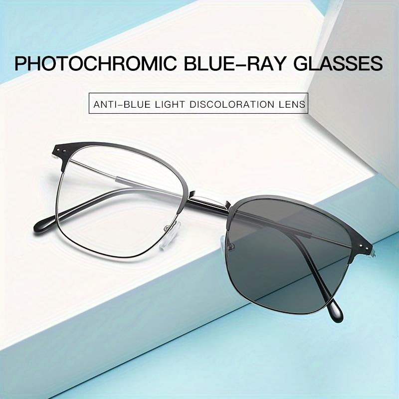 Blue Light Blocking Glasses Men Women Polarized Sunglasses Uv400 Protection Two Tone Injection Frame Fashion Eyewear
