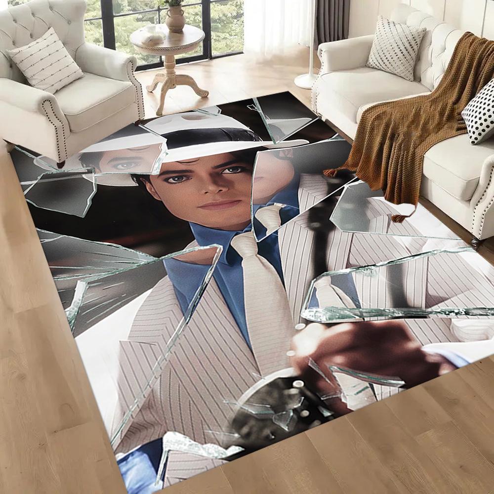 Michael Jackson 102 Floor Mat Suitable for Study room Dormitory Living Rooms Game Room Antislip Carpet Decorate Offices Perfect Gift for Women/Men