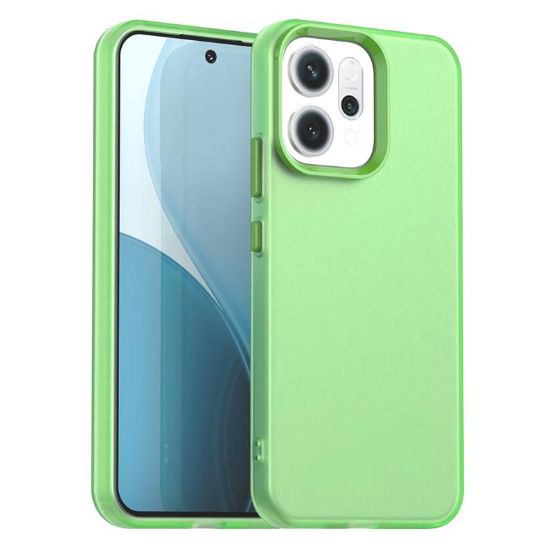 Anti-Drop Candy Color Case For Oppo Reno 14 Pro Matte PC Transparent Case For Oppo Reno 14 Pro Cover For Oppo Reno 14 Pro Case