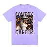 Beyonce Cowboy Carter Tour 2025 Graphic Tshirts Unisex Women Fashion Trend High Street T Shirts Casual Comfort 100 Cotton Tshirt
