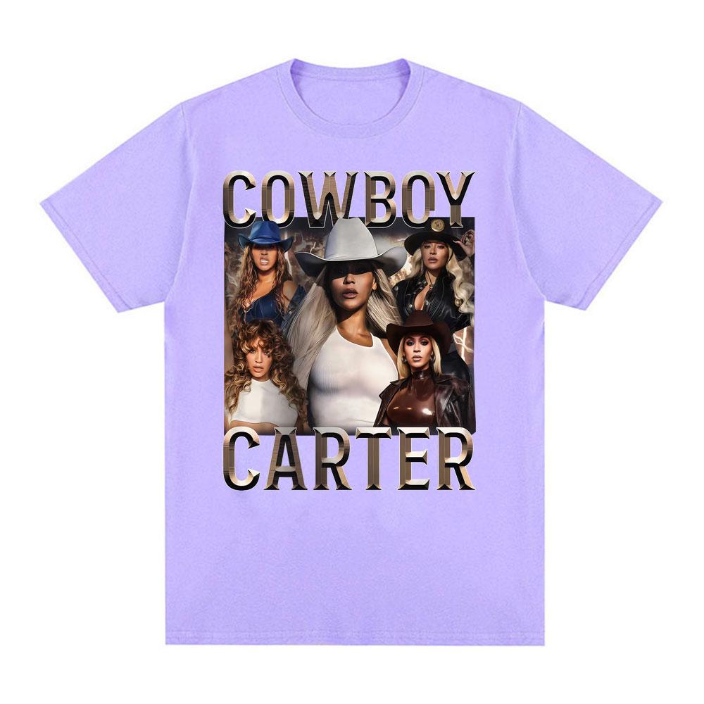Beyonce Cowboy Carter Tour 2025 Graphic Tshirts Unisex Women Fashion Trend High Street T Shirts Casual Comfort 100 Cotton Tshirt
