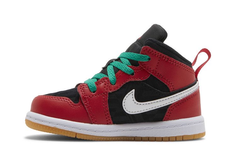 Kids' Sneakers Nike Air Jordan 1 Mid SE TD 'Christmas'