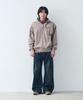 Nontype Signature Print Zip Up (Pigment Beige)
