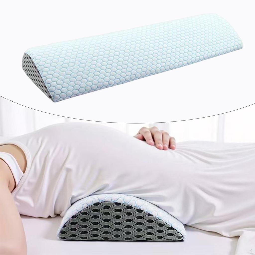Bed Cushion for Lumbar Support with Memory Foam Adults