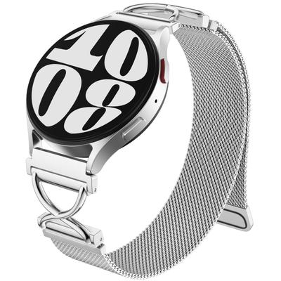 For Garmin Vivoactive 3/Vivoactive 3 Music Watch Band Magnetic Stainless Steel Milanese Strap with X-Shaped Connector