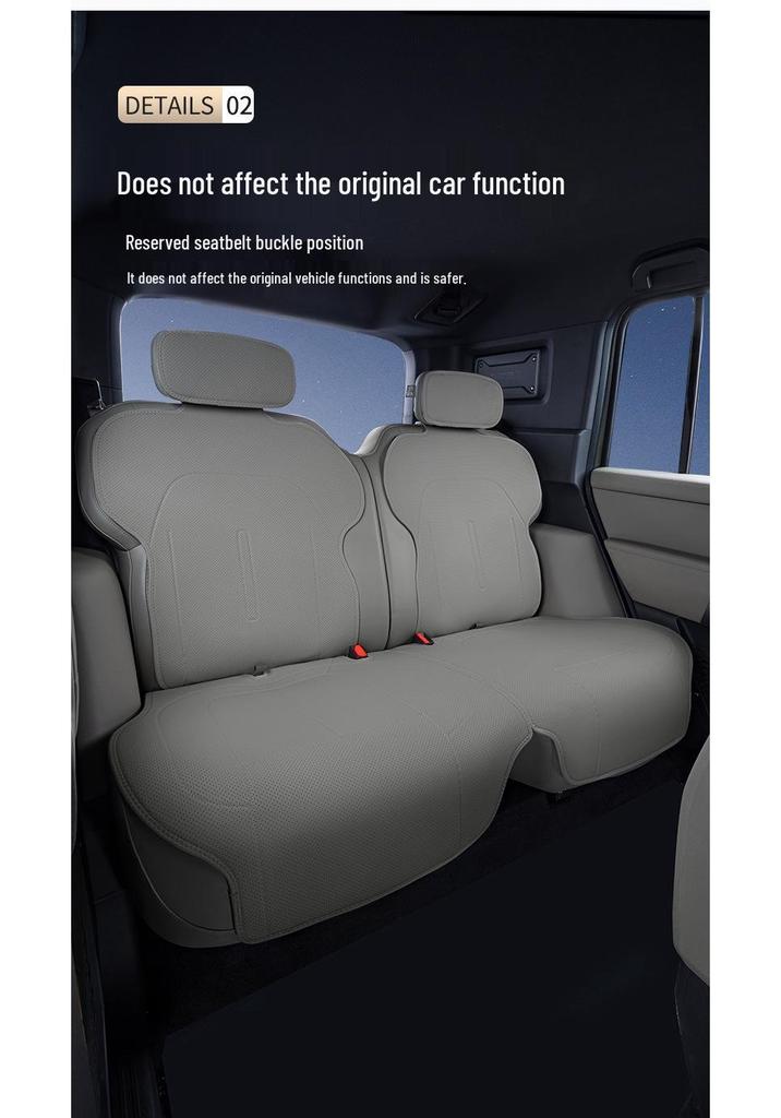 Chery ICARV23 All-Season Seat Cushion & Cover - Universal Fit