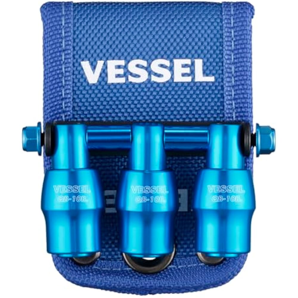 VESSEL (VESSEL) Limited Quick Catcher Triple Holder Blue QB-10B3BB