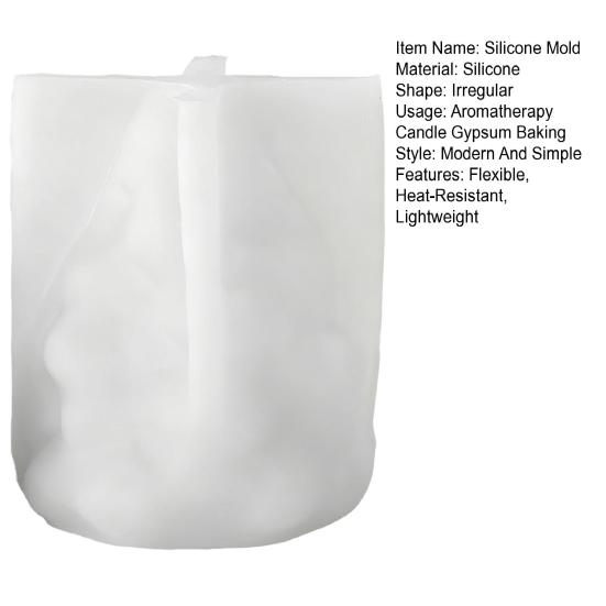 Christmas Tree Silicone Mold Handmade Aroma Candle Soap Resin Polymer Clay Mold Reusable DIY Holiday Craft Supplies