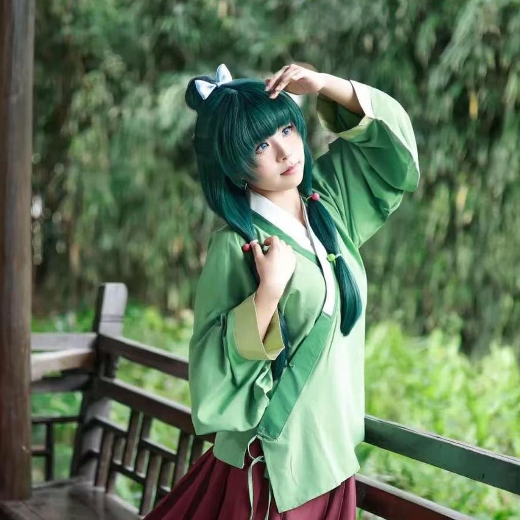 Maomao Cosplay Kostüm Anime Apothecary Diaries Outfits Mao Mao Kimono Halloween Karneval Party Für Frauen
