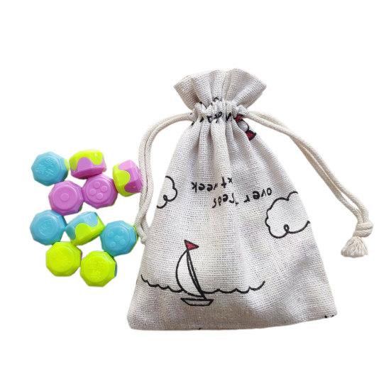 1 Set Koreanisches Traditionelles Steinfangspiel Hand-Auge-Koordinationstraining Kinder Erwachsene Familienabend Party Geometrische Jacks Steinkiesel-Greifspielzeug