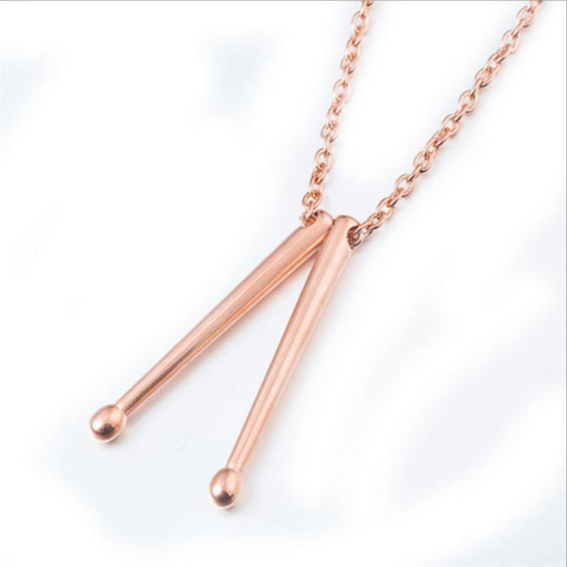 

Модное хип-хоп ожерелье с подвеской в виде барабана, женское и мужское ожерелье, новая мода, титановая сталь, металлический панк-аксессуар, ювелирные изделия для вечеринок