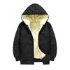 Children Winter Lined with Velvet Thick Keep Warm Jacket Padded Hooded Coat