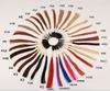 Beautiful Color High Quality 100% Virgin Hand Tied Weft Russian Remy 100g-300g Hair Extension