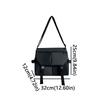 Nylon Crossbody Shoulder Bag Multi-pocket Large Capacity Bag Waterproof Messenger Bag  Cycling Use