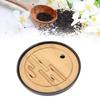 Bamboo Material Bamboo Tea Tray Black Color Kungfu Tea Tray  Chinese Vintage Tea Set