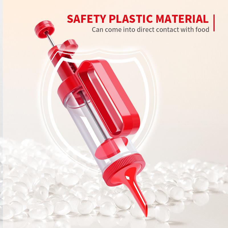 Plastic Cake Cream Decorating Gun Pastry Biscuit Syringe Flower Nozzles Set Dessert Extruder Kitchen Baking Cookie Maker Tools