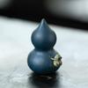 Yixing Zisha Water Spraying Frog Gourd Tea Pet Vintage Tea Sculpture Tea Figurine Play Toys Tea Statue Ornaments Supplies Craft