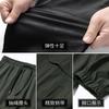 Overalls Men's Loose Trendy Brand Large Size Pants Fat Man Summer Thin Tied Feet Casual Pants Fattening To Increase Spring and Autumn Tide