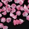 50Pcs/Bag 7X12Mm Colorful Bellflower Lampwork Beads Caps Glass Spacer Beads For Jewelry Making Diy Handmade Bracelets Hairpin