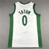 Embroidered Boston Celtics Jersey Tatum 0 Basketball Uniform Men Women Adult