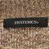 HYSTERICS Long Sleeve Jaggy Sweater F Beige Hysteric Glamour Knitwear Women Used