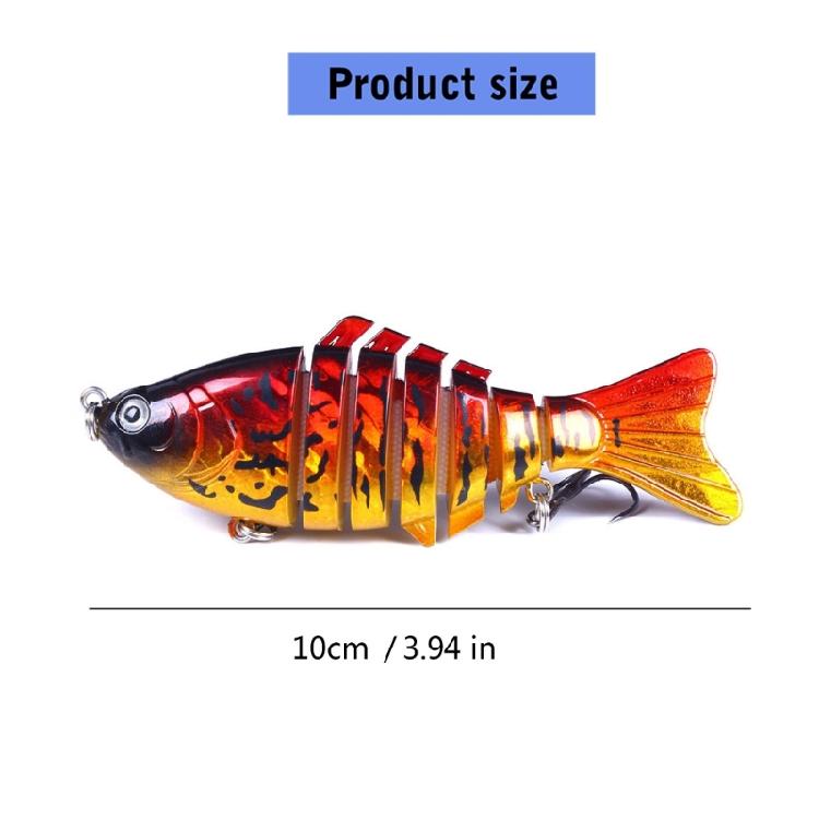 Artificial Hard Baits Swimming Lures with Treble Hook Multi Jointed Swimbaits Saltwater Swimbait Fishing Tackle