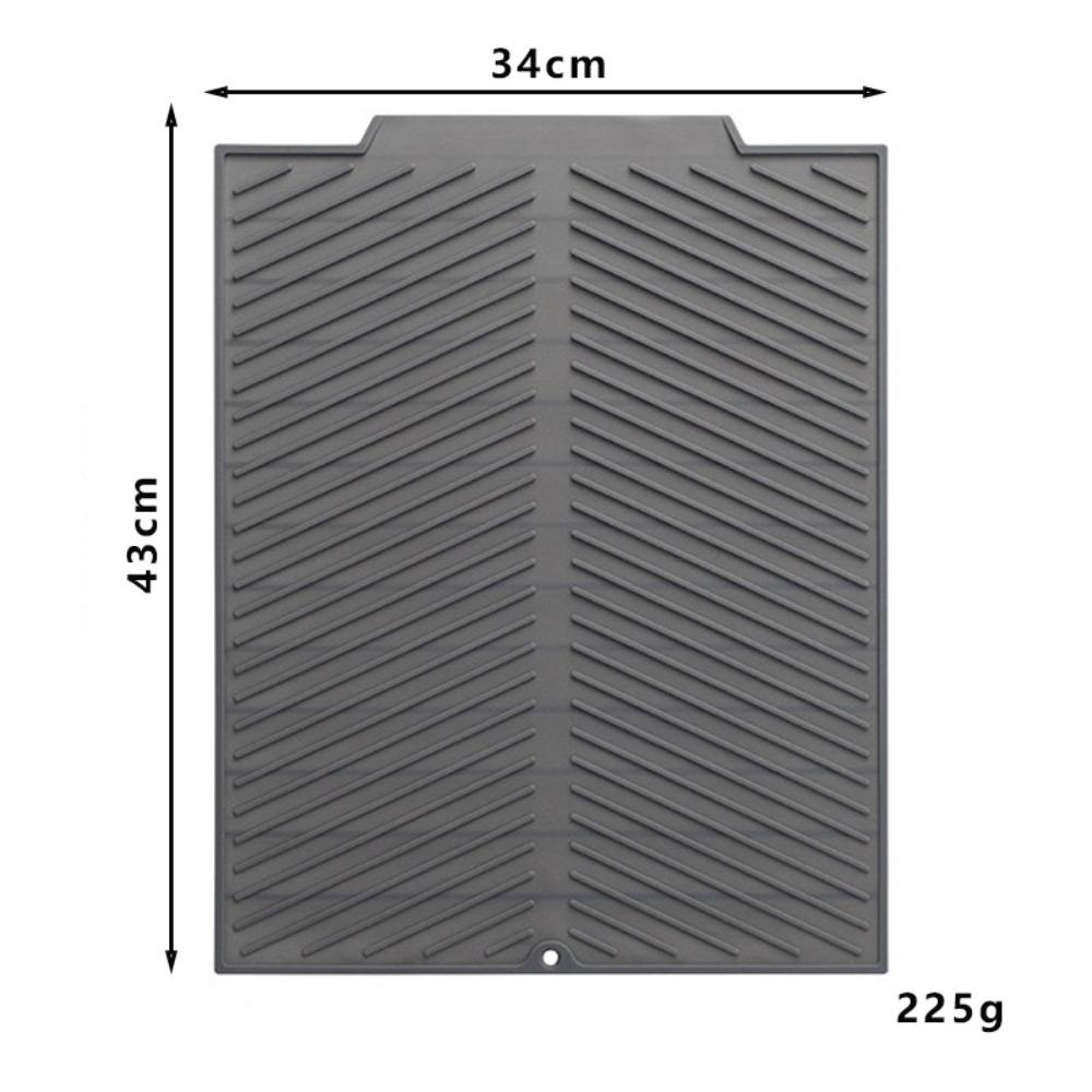 S/M/L Silicone Draining Board Mat Foldable Table Heat Insulation Pad  for Kitchen Pot Cup