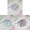 Travel Cosmetic Organizer With Printed And Drawstring Design For Makeup And Skincare Storage