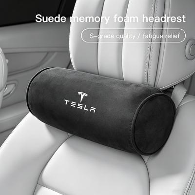 UBG4 Car Seat Headrest Memory Foam Pillow Neck Support Protect For Model 3 Highland 2023 Model S Model X Model Y Model Y-Eur