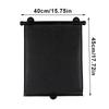 Retractable Car Side Window Sunshade Uv Blocking Roller Curtain Mesh Pvc Sun Protection Cover Summer Car Travel Accessory