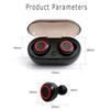 Y50 True Wireless BT5.3 Headphones Music Earphone In Ear Earbuds Touch Control Sport Headset with Mic 450mAh Charging