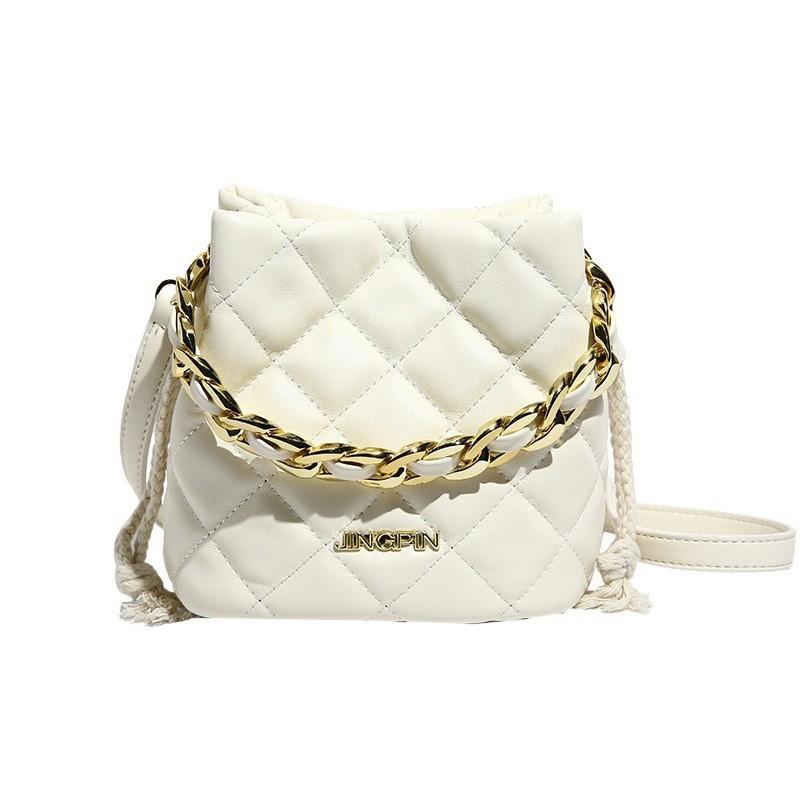 Trendy High-end Women's Bucket Bag 2023 New Autumn And Winter Fashion Shoulder Bag