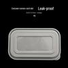 Engångs Rektangulära Matbehållare i Plast