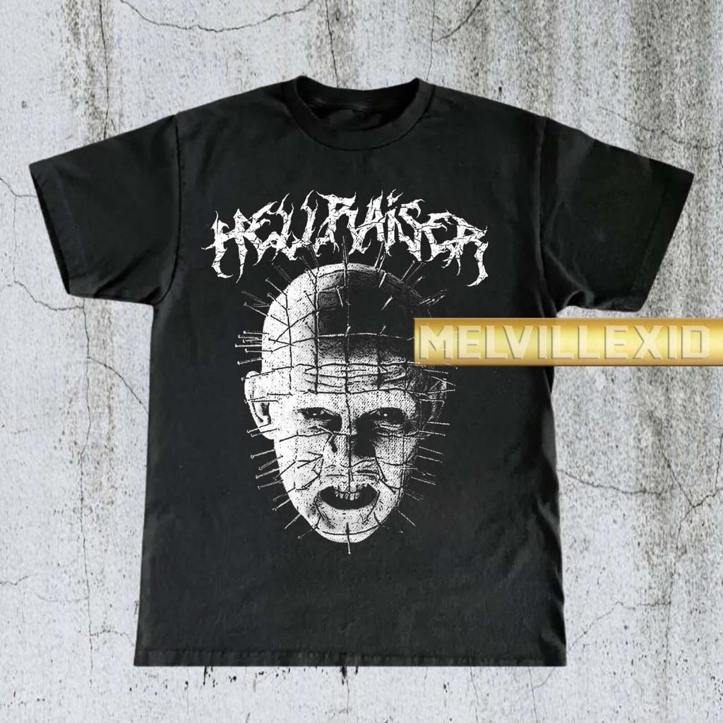 Vintage Hellraiser Movie Shirt, Horror Film Tee, Pinhead Shirt, Classic Horror Top, Cult Movie Apparel, Fan Gift, Unisex Tee MV255